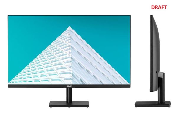 Монітор 2E 23.8" C2426B D-Sub, HDMI, IPS, 144Hz, FreeSync