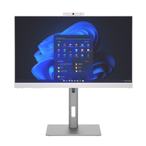 Комп`ютер персональний моноблок 2E Rational K18 23.8" FHD IPS Intel i5-14400, 16Gb, F480GB, UMA, H610, K18.610, 150W, FreeDos, білий