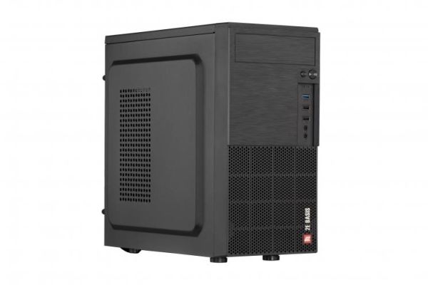 Корпус 2E Basis RD8603U-400 з БЖ 2E ATX400W, 1xUSB3.0, 2xUSB2.0, VGA 320мм, mATX, чорний