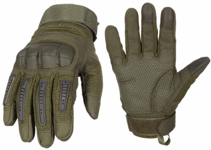 Рукавички тактичні зимові 2E, Winter Sensor Touch M, зелені