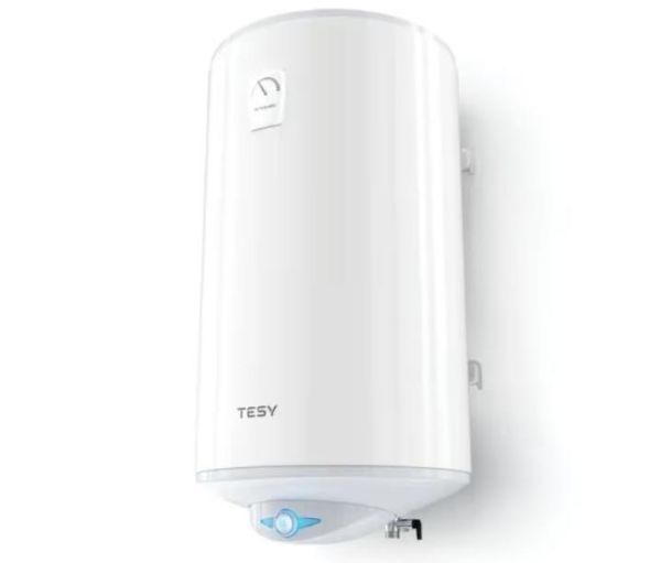 Водонагрівач електр. TESY Anticalc REV 80 круглий GCR 804416D B14 TBRC, 80л, 1,6кВт, сухий тен, ун. монтаж, мех. кер-ння, C, білий