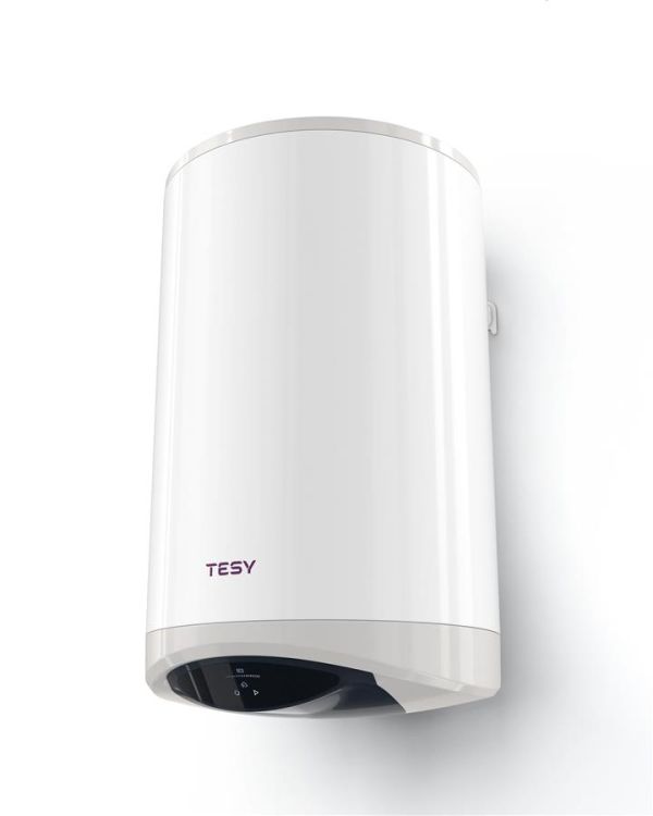 Водонагрівач електр. TESY Modeco Cloud круглий GCV 804724D C22 ECW, 80л, 2,4кВт, сухий тен, електр. кер-ння, B, WIFI, білий