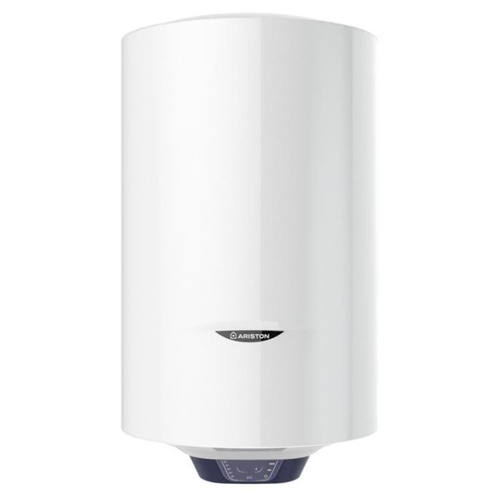 Водонагрівач електр. Ariston круглий BLU1 ECO PL DRY, 80л, 1,8кВт, сухий тен, ел. кер-ння, B, Італія, білий