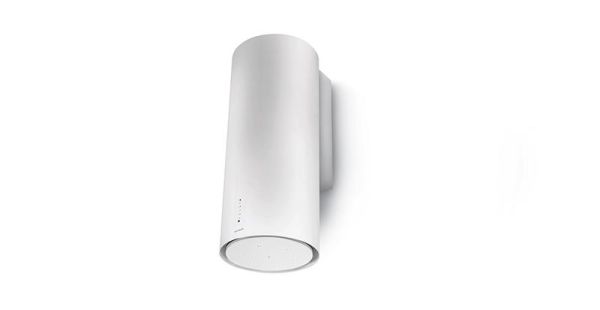 Витяжка Faber купольна, 37см, 1169м.куб/год, Cylindra Plus Wh Gloss A37, білий глянцевий