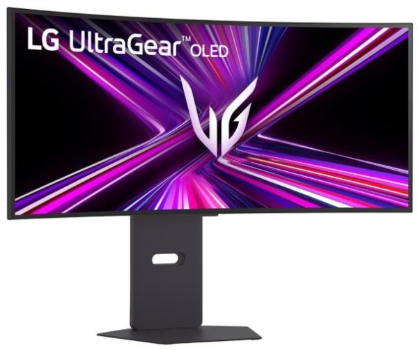 Монітор LG 34" 34GX900A-B 2xHDMI, DP, USB-C, MM, OLED, 3440x1440, 240hz, 0.03ms, DCI-P3 98.5%, CURVED, G-SYNC, FreeSync, HAS, HDR400