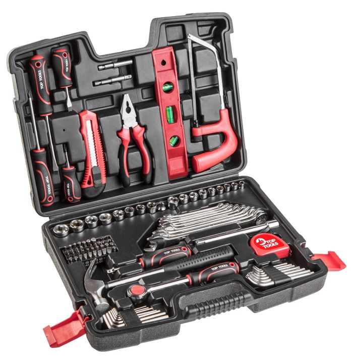 Набір інструментів Top Tools, 1/4", 3/8", універсальний, 100шт