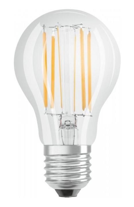 Лампа OSRAM LED E27 9Вт 2700K 1055Лм A75 філаментна димується