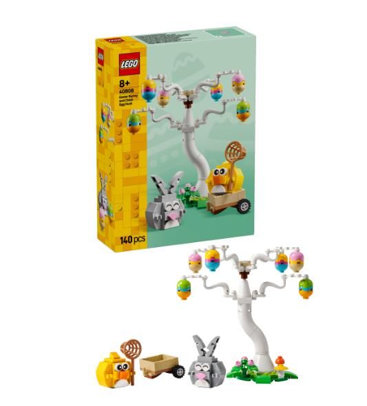 Конструктор LEGO Iconic Великодній кролик і полювання на курячі яйця