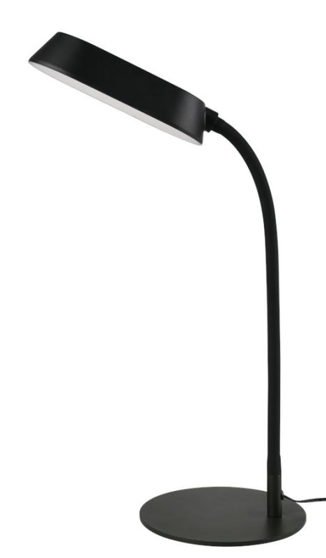 Лампа настільна OSRAM Panan DISK METAL 10W 3000К 4000К 6500К з димером, чорний