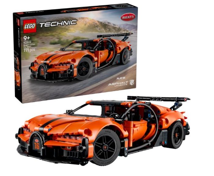 Конструктор LEGO Technic Гіперкар Bugatti Chiron Pur Sport