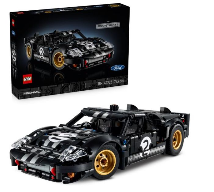 Конструктор LEGO Technic Автомобіль для перегонів Ford GT40 MKII 1966 року