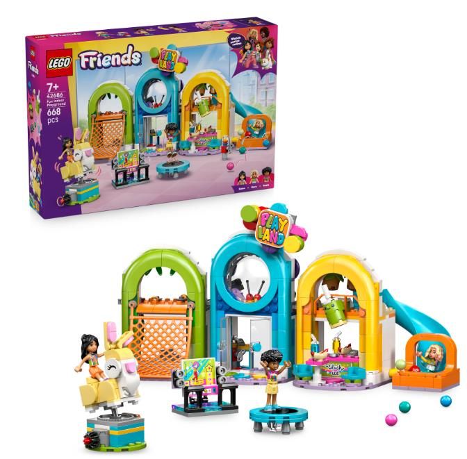 Конструктор LEGO Friends Веселий критий ігровий майданчик