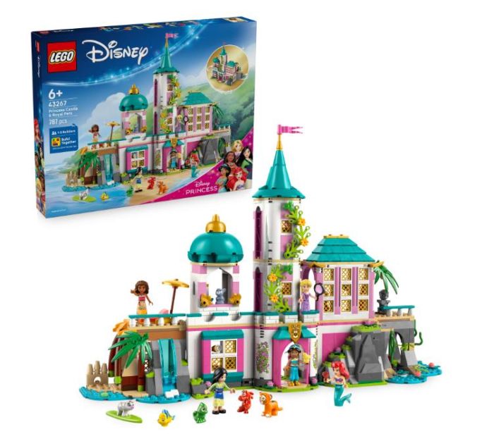 Конструктор LEGO Disney Princess Замок принцеси та королівські улюбленці
