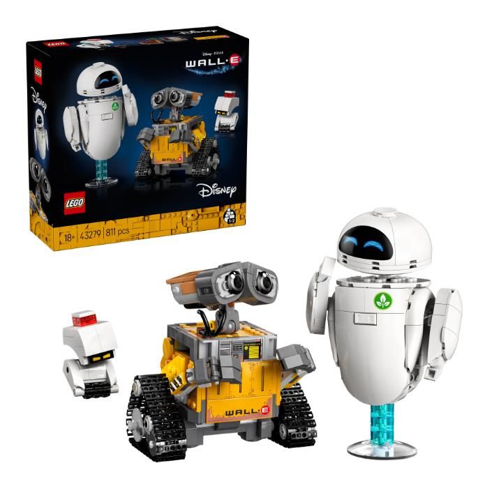Конструктор LEGO Disney Pixar ВОЛЛ·І та Єва