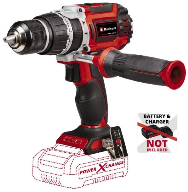 Шурупокрут-дриль ударний акумуляторний Einhell Professional TP-CD 18·60 Li-i BL - Solo PXC 18В 60Нм 0-500·0-2000об/хв 1.37кг без АКБ та ЗП