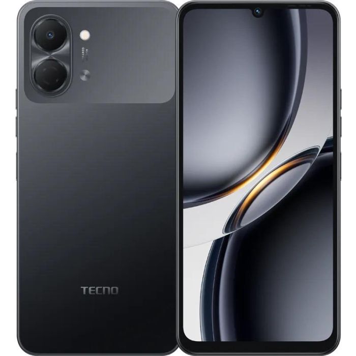 Смартфон TECNO Spark Go 3 (KN3) 6.75" 4/64ГБ, 2SIM, 5000мА•год, Ink Black