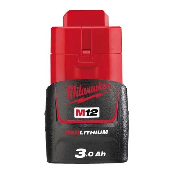 Акумулятор Milwaukee Redlithium M12 12В 3А·год 0.2кг