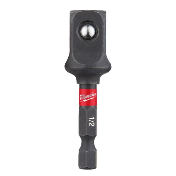 Перехідник Milwaukee ShW, з 1/4' Hex на 1/2', для торцевих головок