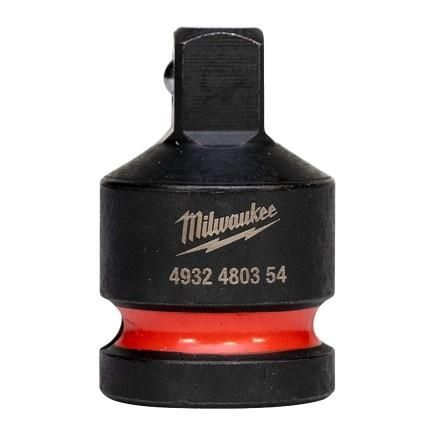 Перехідник ударний Milwaukee для головок з 1/2" квадрат на 3/8" квадрат 38мм