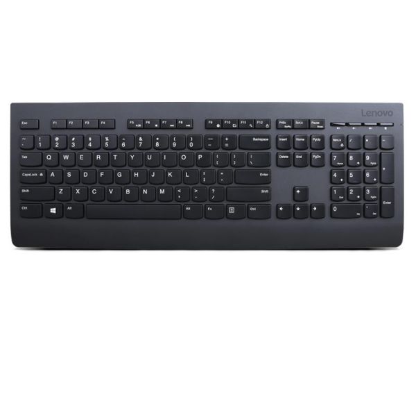 Клавіатура мембранна Lenovo Professional 108key, WL, EN/UKR/RU, чорний