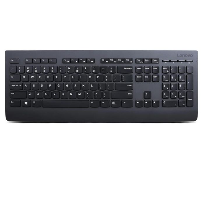 Клавіатура мембранна Lenovo Professional 108key, WL, EN/UKR/RU, чорний