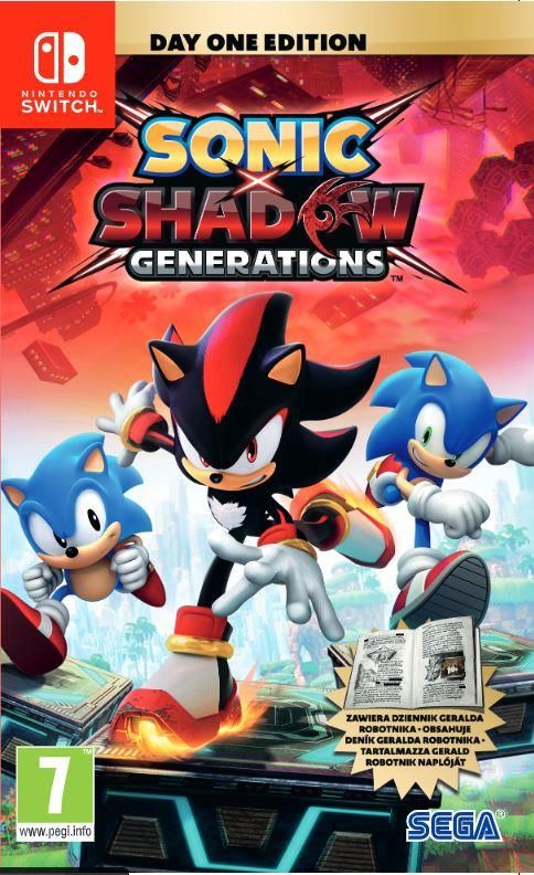 Гра консольна Switch Sonic X Shadow Generations, картридж
