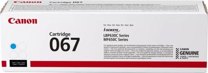 Картридж Canon 067H MF651Cw/MF655Cdw/MF657Cdw/LBP631Cw/LBP633Cdw Cyan (2350 стор.)