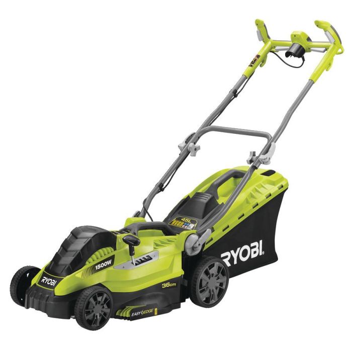 Газонокосарка мережева Ryobi RLM15E36H 1500Вт 36см 45л 20-70мм 11.5кг