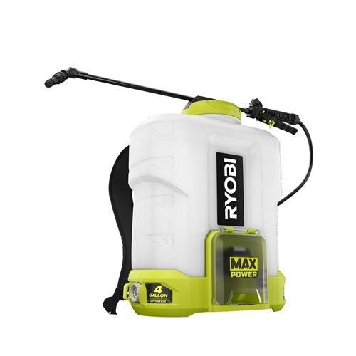 Обприскувач акумуляторний Ryobi Max Power RY36BPSA-0 15л 36В 0.6-2.5л/хв комплект насадок 5.8кг без АКБ та ЗП