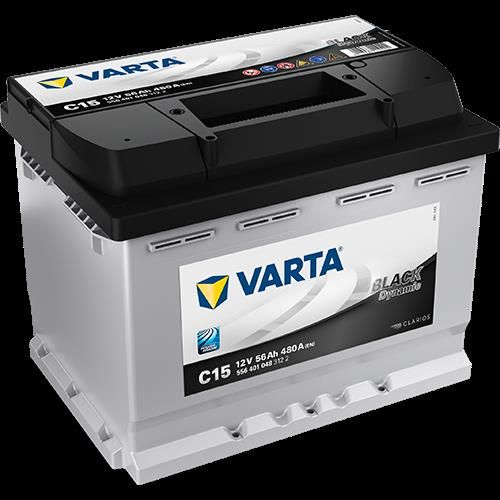 Акумулятор Varta Black Dynamic 12В 56Аг 480А L+ (556401BL) (556401048)