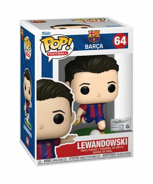 Фігурка Funko POP Football: FC Barcelona - Lewandowski