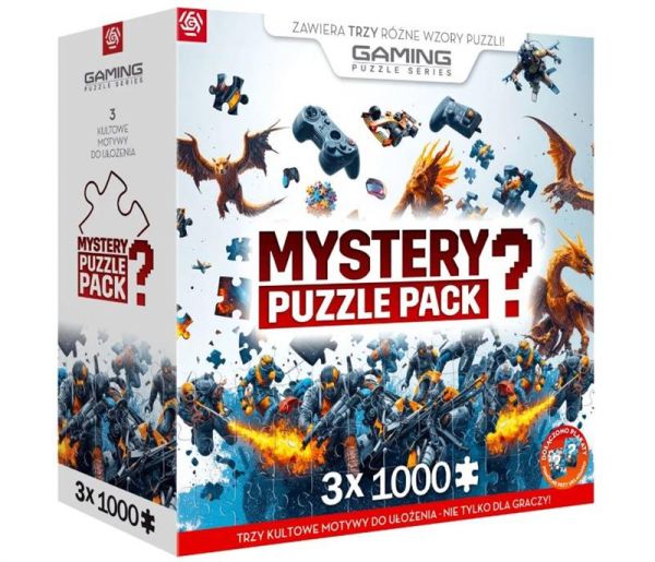 Пазл GoodLoot Mystery Puzzle Pack V1 3x1000 ел., 3 шт випадково