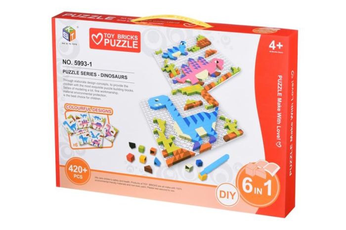 Пазл Same Toy Мозаїка Colour ful designs 420ел