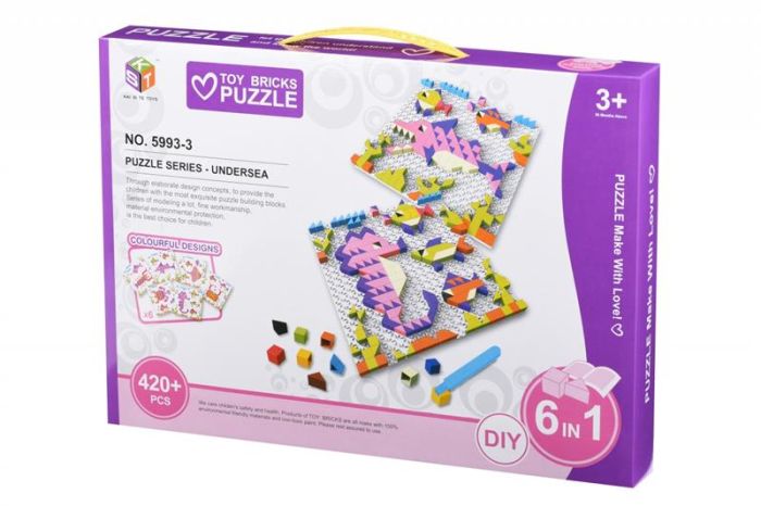Пазл Same Toy Мозаїка Colour ful designs 420ел