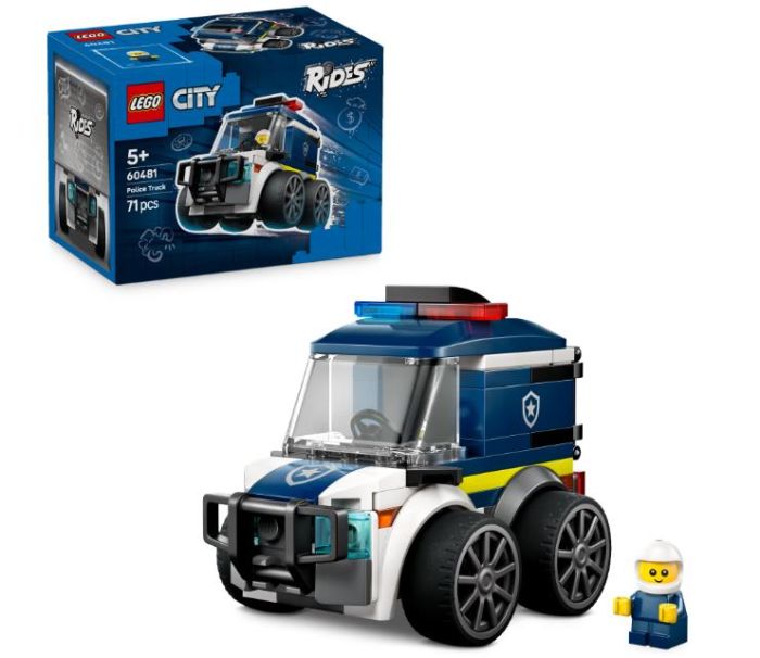Конструктор LEGO City Автівки — Поліцейська вантажівка