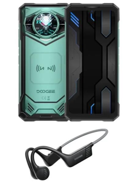 Смартфон Doogee S200X VIP 5G 6.72" 12/512ГБ, 2SIM, 10100мА•год, зелений