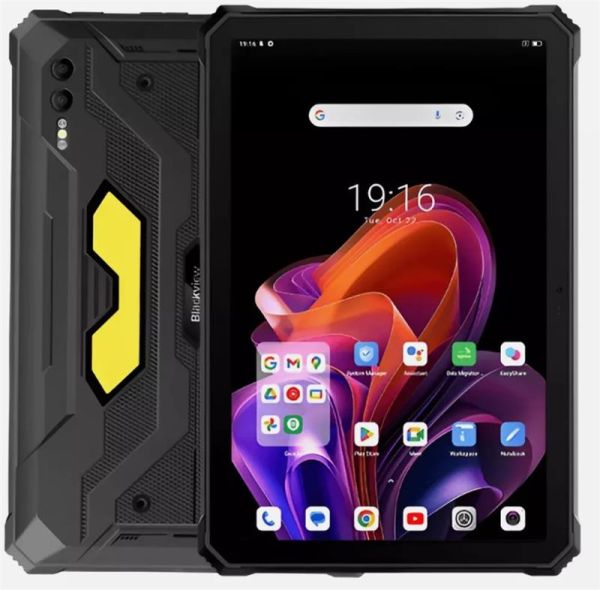 Планшет Blackview Tab Active 10 Pro 10.95" 12ГБ, 256ГБ, 5G, 30000мА•год, Android, чорний UA