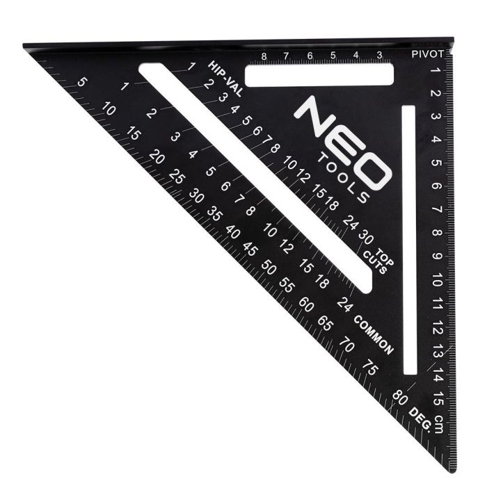 Кутник Neo Tools, 18.3x18.3x2.2см, алюміній