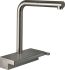 Змішувач для кухні Hansgrohe Aquno Select M81, довж.виливу - 210мм, поворотний, витяжний, 1 важіль, сталь