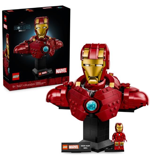 Конструктор LEGO Super Heroes Бюст Залізної Людини MK4