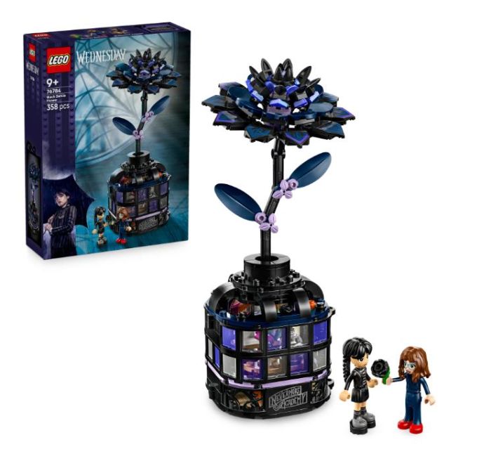Конструктор LEGO Wednesday Квітка чорної жоржини