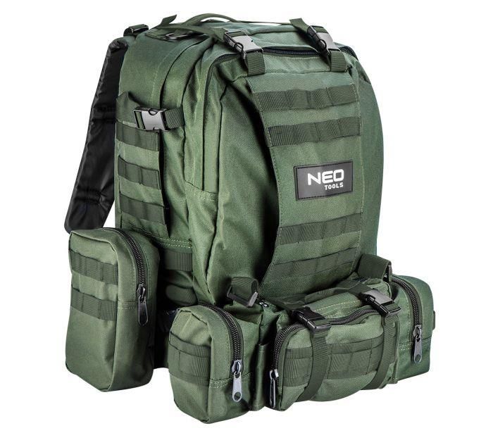 Рюкзак Neo Tools, 4в1, 40л, поліестер 600D, камуфляж
