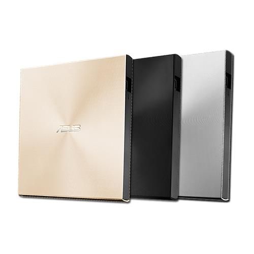 Привід оптичний портативний ASUS ZenDrive SDRW-08U9M DVD+-R/RW burner M-DISC USB Type-C Type-A чорний Retail Box Slim