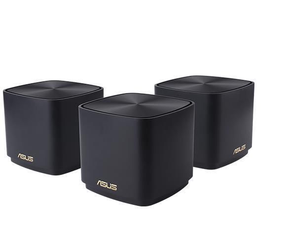 Система WiFi-Mesh ASUS ZenWiFi XD4 PLUS AX1800, 1xGE LAN, 1xGE WAN, 2мод, чорний