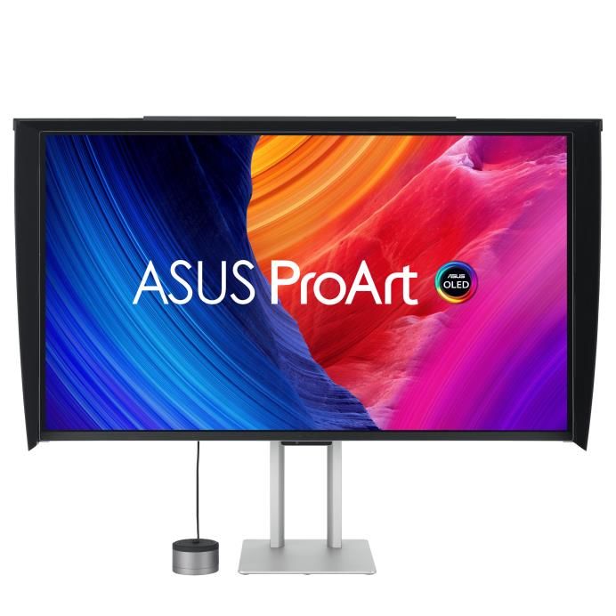 Монітор Asus 31.5" ProArt OLED PA32UCDMR-K HDMI, DP, USB-C, 2xThunderbolt, USB, MM, QD-OLED, 3840x2160, 240Hz, 0.1ms, DCI-P3 99%, Pivot, HDR400