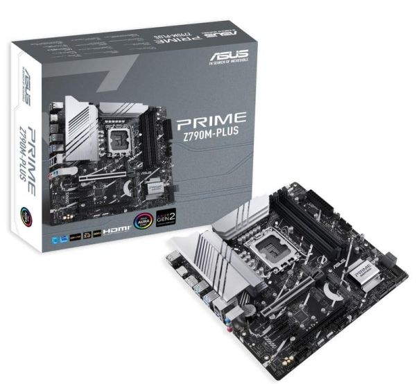 Материнcька плата ASUS PRIME Z790M-PLUS s1700 Z790 4xDDR5 M.2 HDMI DP mATX
