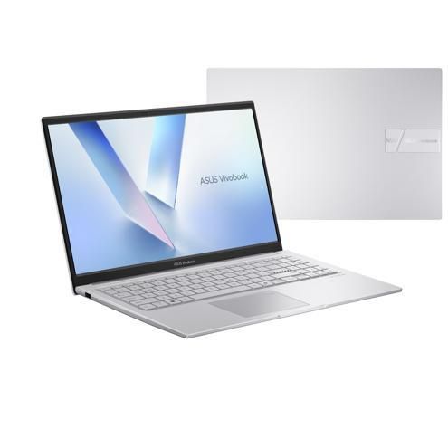 Ноутбук ASUS Vivobook 15 X1504MA-BQ133 15.6" FHD IPS, Intel 7 350U, 16GB, F1TB, UMA, NoOS, Сріблястий