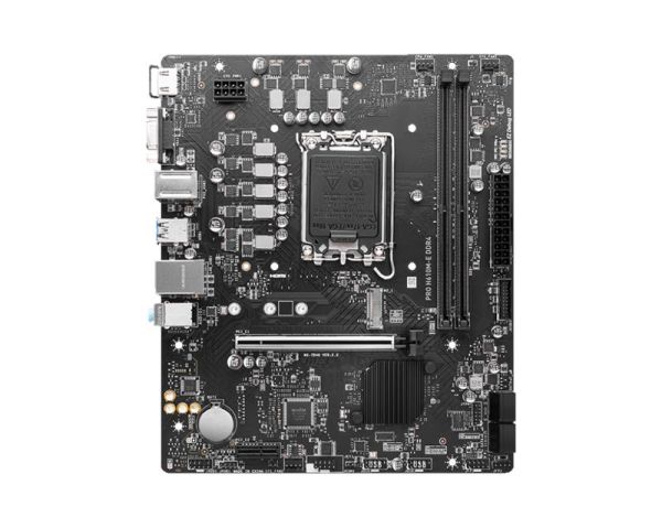 Материнcька плата MSI PRO H610M-E DDR4 s1700 H610 2xDDR4 M.2 HDMI D-Sub mATX
