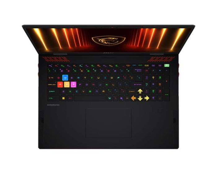 Ноутбук MSI Raider A18 HX A9WIG-212XUA UHD+ mini LED, AMD R9-9955HX3D, 32GB, F1TB, NVD5080-16, DOS, чорний