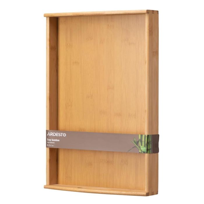 Таця ARDESTO Midori, 38х26х7см, бамбук, прямокутна
